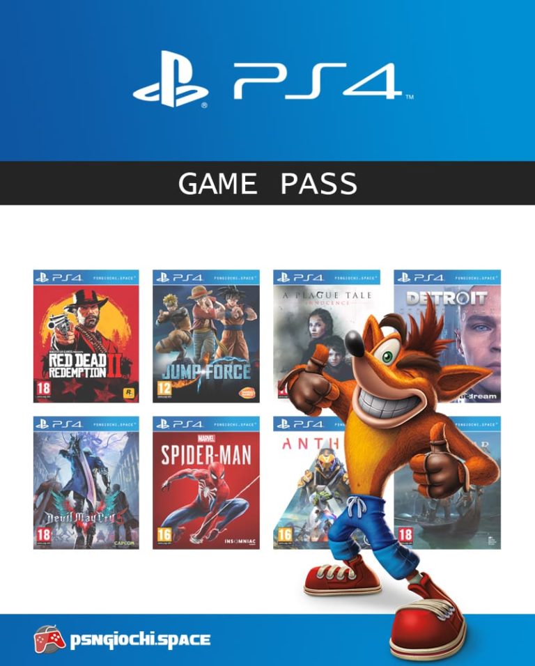 is there a game is there a game pass for the playstation 4